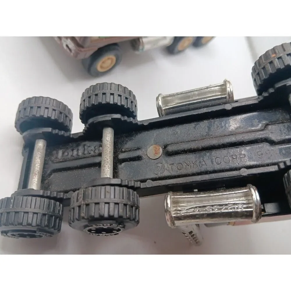 Lot Of 4 Toy Truck Cabs 3 Vintage TONKA TRUCK Cabs For Semi + 1989 Remco Truck